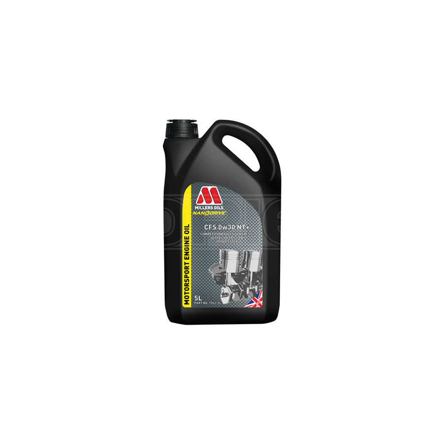 Millers Oils Motorsport CFS 0w30 NT+ Fully Synthetic Engine Oil 5l