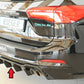 Rieger 00088240 Ford DEH Focus 4 Rear Diffuser for Original Twin Tailpipe RIght (Inc. Focus 4 ST) - Glossy Black