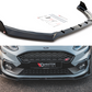 Maxton Design FO-FI-8-STLINE-FD4T+FSF Front Splitter + Flaps V.4 Ford Fiesta ST / ST-Line MK8 | Duco Car Parts UK Car Parts