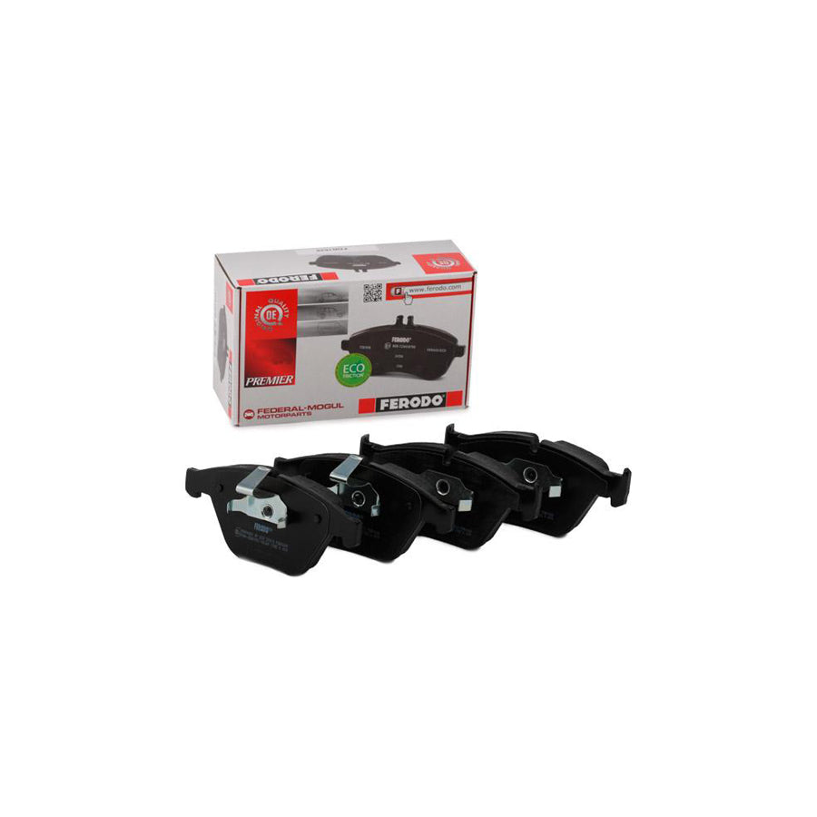 Ferodo Premier Eco Friction Fdb1628 Brake Pad Set Prepared For Wear Indicator With Piston Clip Without Accessories