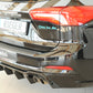 Rieger 00088240 Ford DEH Focus 4 Rear Diffuser for Original Twin Tailpipe RIght (Inc. Focus 4 ST) - Glossy Black
