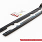 Maxton Design Ford Fiesta ST / ST-Line MK8 Side Skirts Diffusers + Flaps V.2