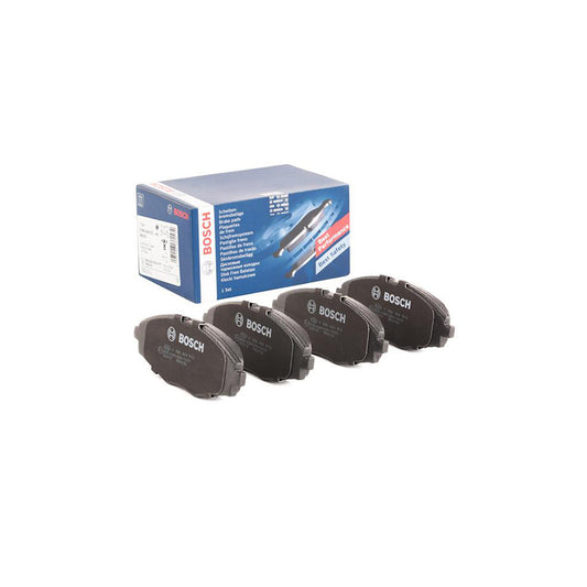 Bosch 0986424512 Brake Pad Set With Anti Squeak Plate With Mounting Manual BP270