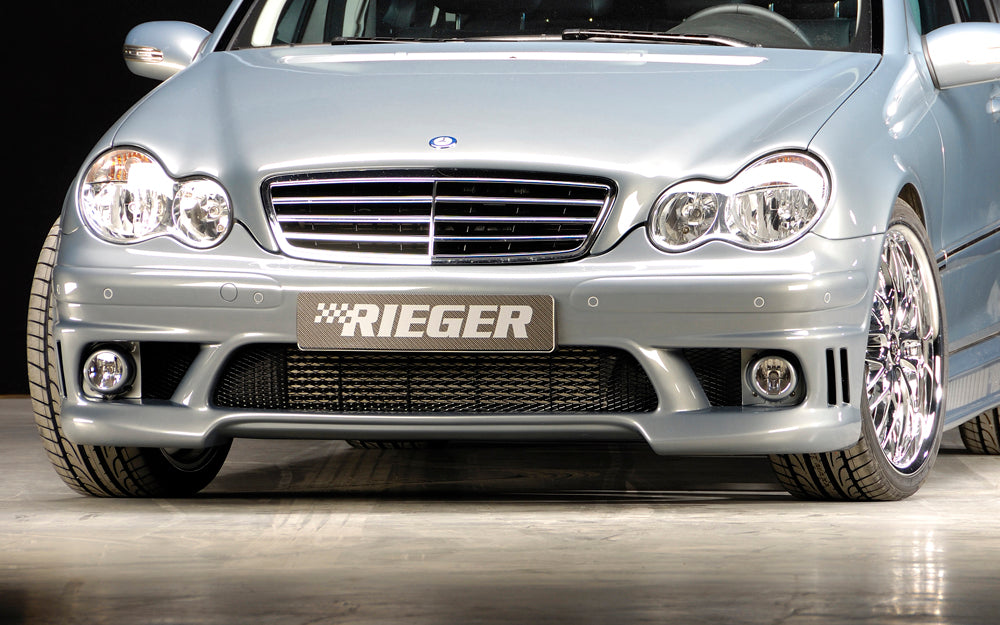 Rieger 00025202 Mercedes-Benz W203 C-Class Front Bumper