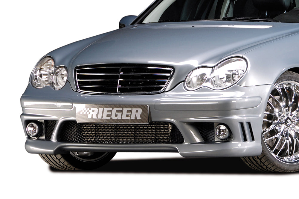 Rieger 00025201 Mercedes-Benz W203 C-Class Front Bumper