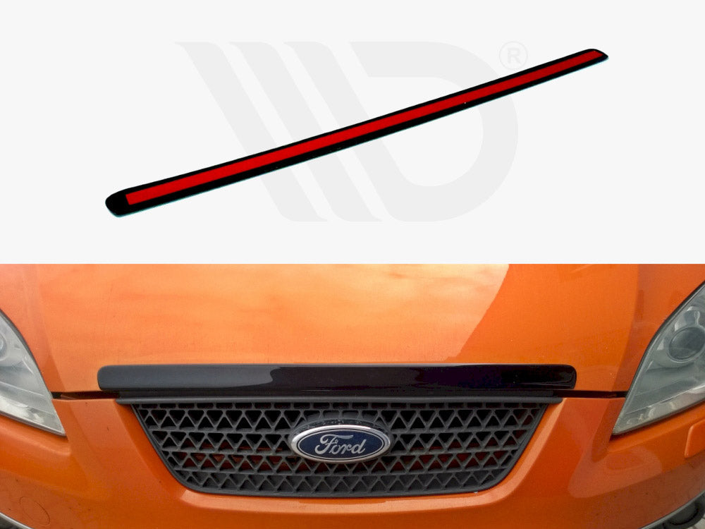 Maxton Design FO-FO-2-B1T Bonnet Add-on Ford Focus MK2 Pre-facefits | Duco Car Parts UK Car Parts