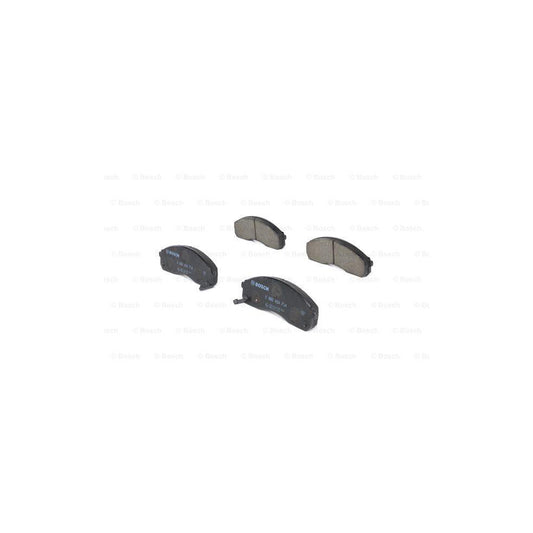 Bosch 0986424714 Brake Pad Set With Acoustic Wear Warning With Anti Squeak Plate BP426