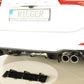 Rieger 00088242 Ford DEH Focus 4 Rear Diffuser for Sport Tailpipe Left & Right (Inc. Focus 4 ST) - Glossy Black