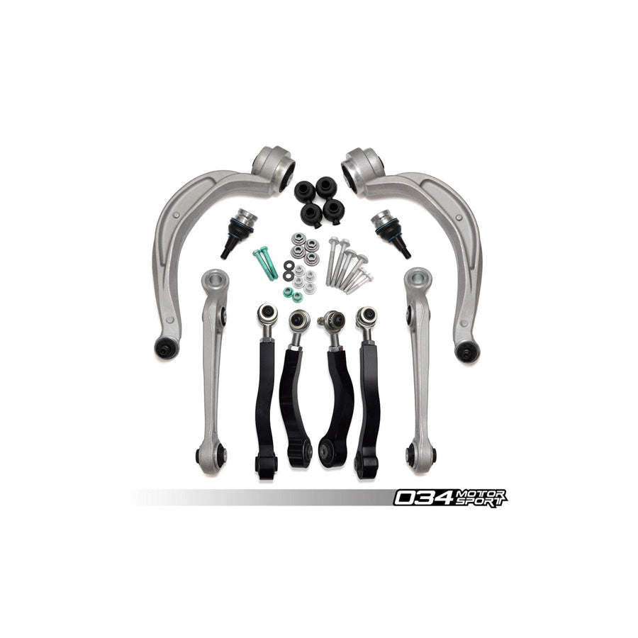 034Motorsport Density Line Control Arm Kit Upper Adjustable, B8/B8.5 AUDI A4/S4, A5/S5/RS5 & Q5/SQ5
