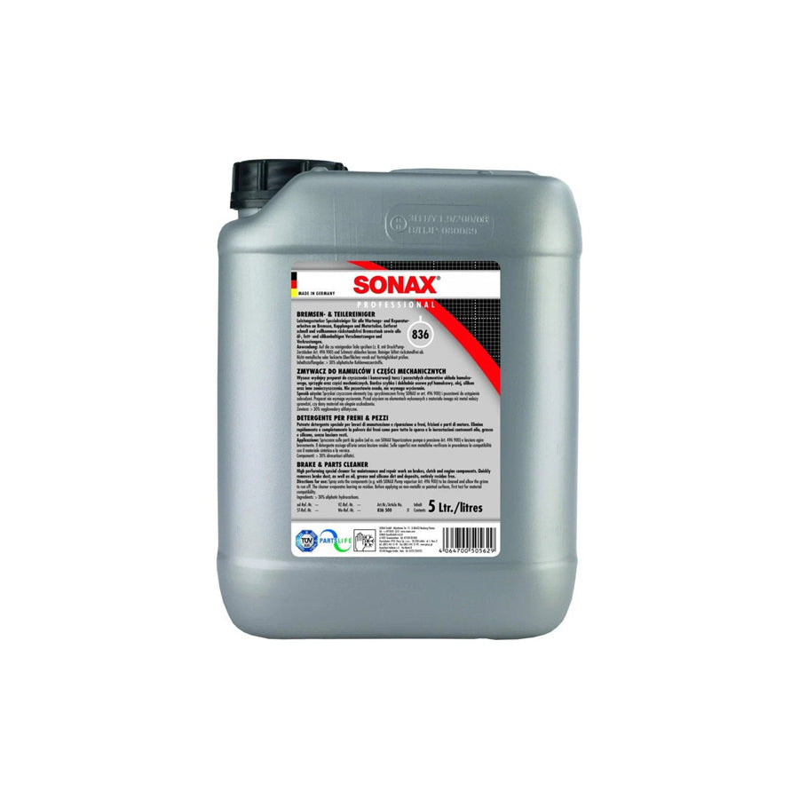 Sonax Brake + Parts Cleaner 5L | ML Performance Car Care