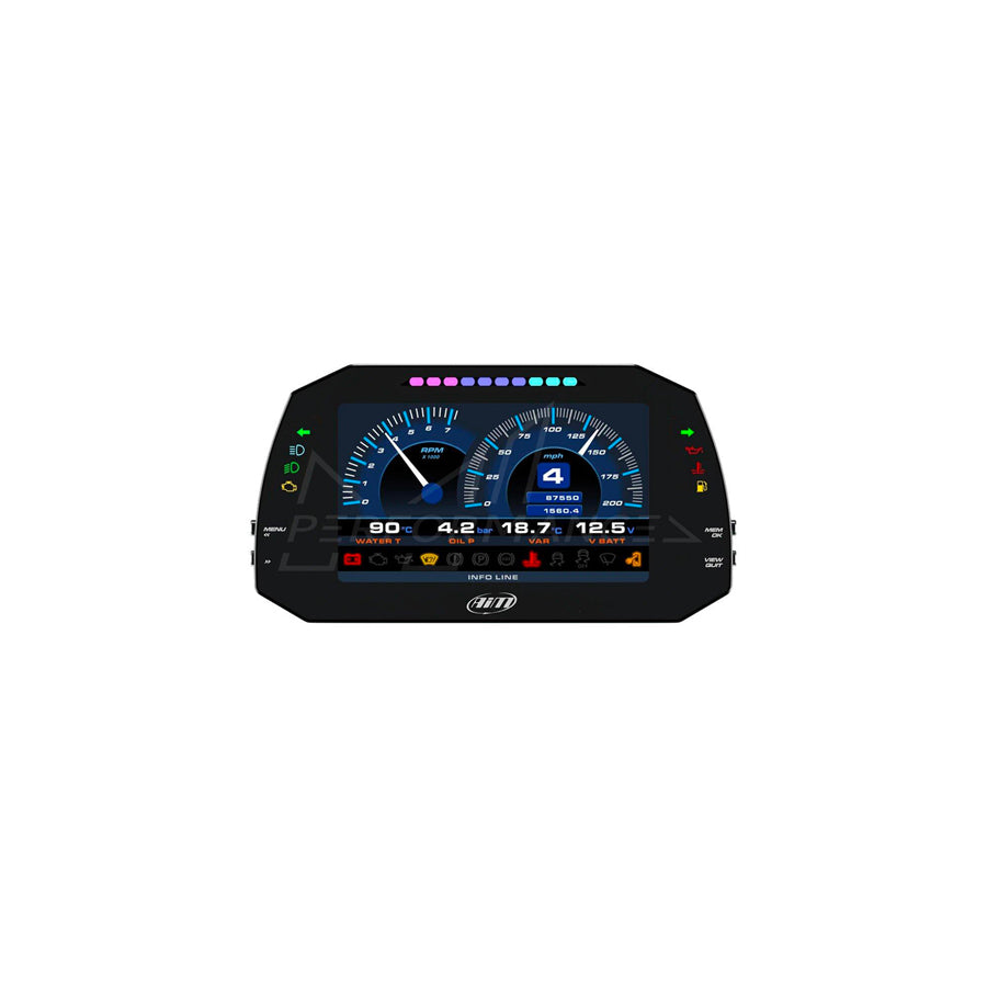 AiM Universal MXG 1.2 Strada IVA Compliant 7' Dash Display Plug And Play Kit