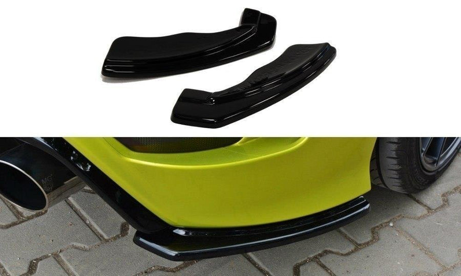 Maxton Design FO-FO-2-RS-RSD1T Rear Side Splitters Ford Focus RS MK2 | Duco Car Parts UK Car Parts