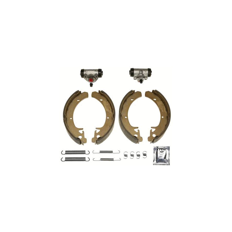 TRW Brake Kit BK1452 Brake Shoe Set with wheel brake cylinder