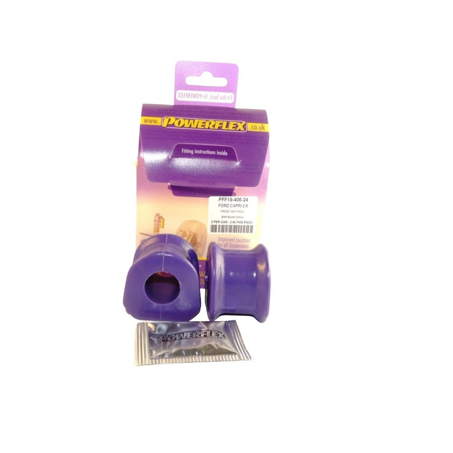 Powerflex PFF19-406-24 TVR Ford Front Anti Roll Bar Bush 24mm (Inc. Griffith & Capri) | Duco Car Parts UK Car Parts