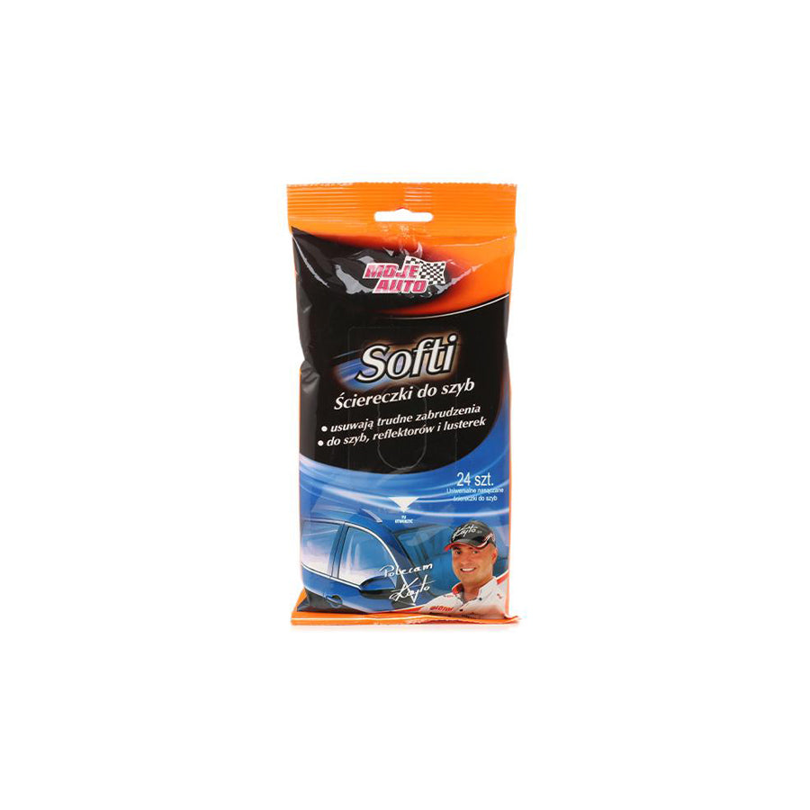 MOJE AUTO Active cleaning foam Berry 19-057 Hand cleaning wipes lemon, Bag, Quantity: 24