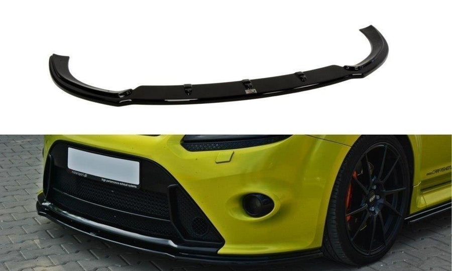 Maxton Design FO-FO-2-RS-FD2T Front Splitter V.2 Ford Focus RS MK2 | Duco Car Parts UK Car Parts