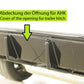 Rieger 00088242 Ford DEH Focus 4 Rear Diffuser for Sport Tailpipe Left & Right (Inc. Focus 4 ST) - Glossy Black
