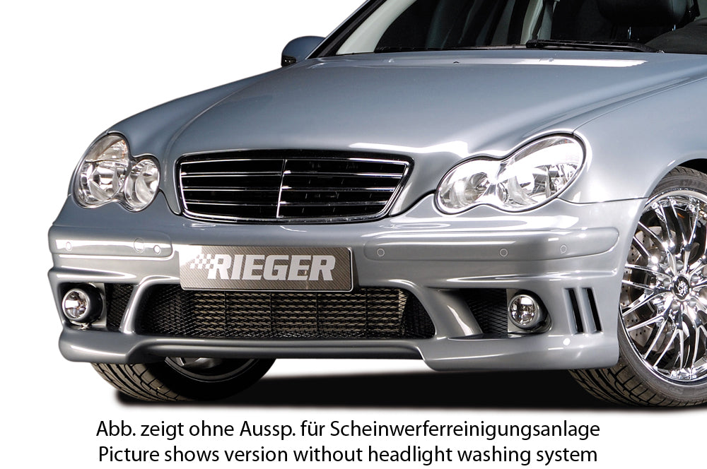 Rieger 00025204 Mercedes-Benz W203 C-Class Front Bumper
