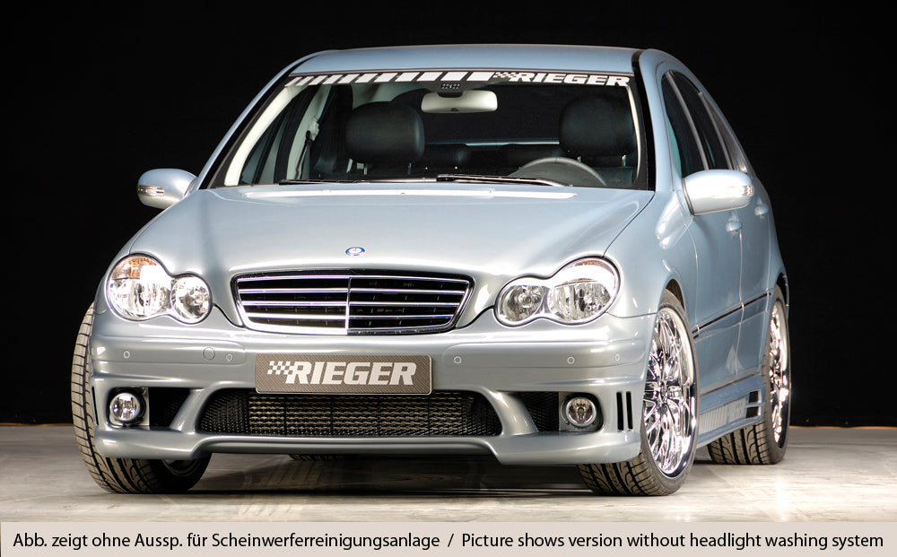 Rieger 00025204 Mercedes-Benz W203 C-Class Front Bumper