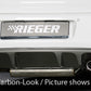 Rieger 00059544 VW Mk6 Golf Rear Diffuser (GTI & GTD)