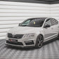 Maxton Design Skoda Octavia Rs MK3 Facelift (2016-2019) Front Splitter V.3