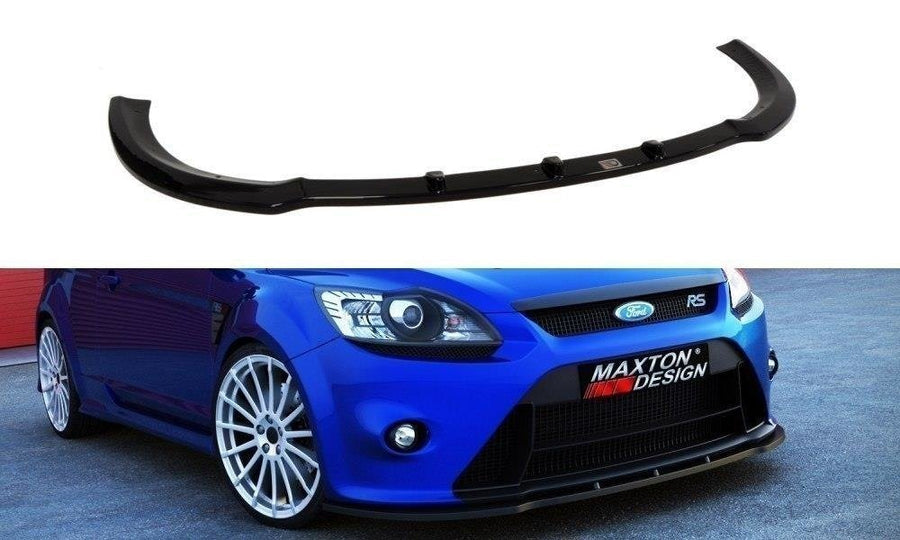 Maxton Design FO-FO-2-RS-FD1T Front Splitter V.1 Ford Focus RS MK2 | Duco Car Parts UK Car Parts