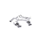 MillTek Audi C7 Sportback Valved & Non-Resonated Cat-Back Exhaust (S6 & S7)