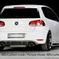 Rieger 00059544 VW Mk6 Golf Rear Diffuser for Sport Tailpipe Left & Right (GTI & GTD) -  Matte Black