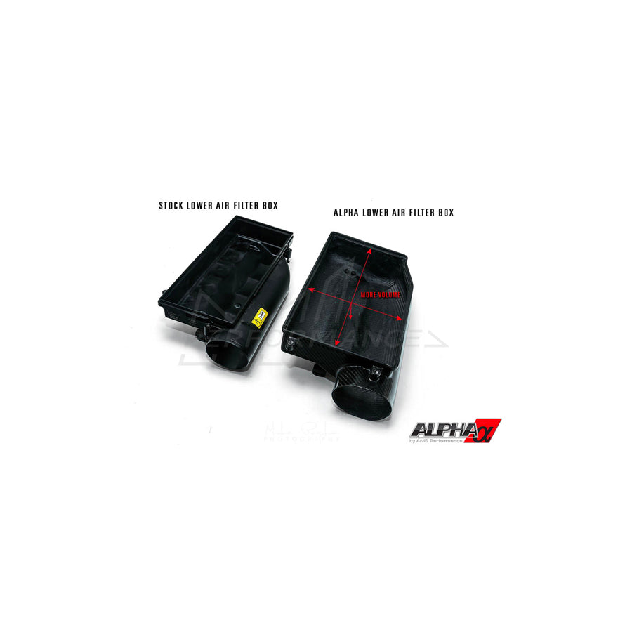 AMS Performance Mercedes-Benz AMG M157 M278 Carbon Fibre Intake System (CLS550, CLS63 & E63)