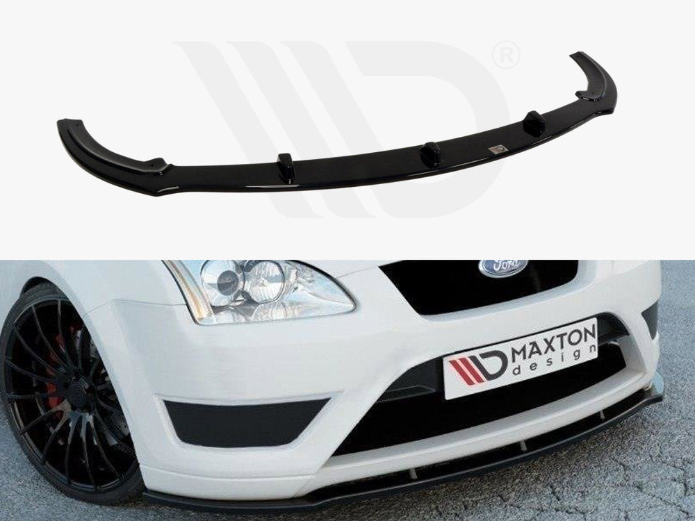 Maxton Design FO-FO-2-ST-FD1T Front Splitter Ford Focus MK2 | Duco Car Parts UK Car Parts