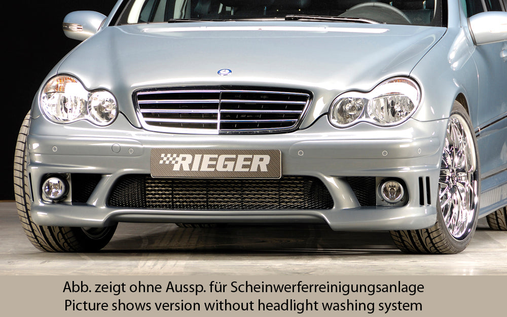Rieger 00025204 Mercedes-Benz W203 C-Class Front Bumper