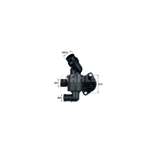 MAHLE ORIGINAL TI 63 85D Engine thermostat Opening Temperature: 85°C, with seal