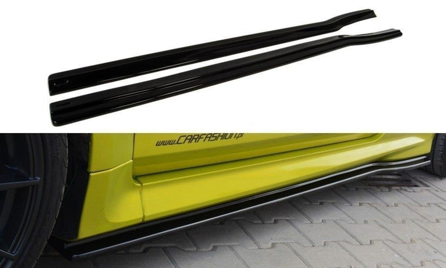 Maxton Design FO-FO-2-RS-SD1T Side Skirts Diffusers Ford Focus RS MK2 | Duco Car Parts UK Car Parts