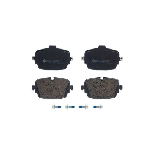Brembo P 85 180 Brake Pad Set Prepared For Wear Indicator With Brake Caliper Screws