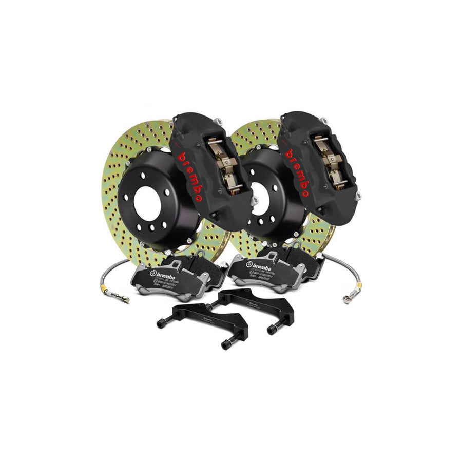 Brembo 2P1.9064AS BMW Toyota Rear GT-S 4-Pistons Drilled 2-piece Big Brake Kit 380x28mm (Inc. 330i, 430i, Z4, Supra) | Duco Car Parts UK Car Parts