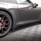 Maxton Design Porsche 911 Carrera 4S 992 Side Skirts Diffusers