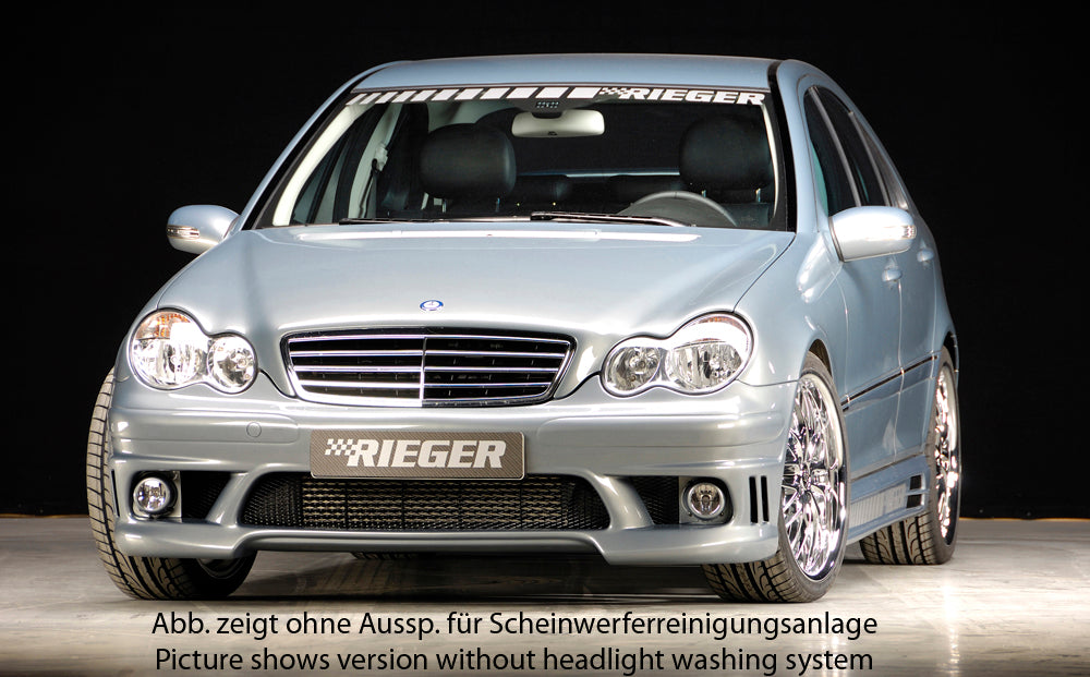 Rieger 00025203 Mercedes-Benz W203 C-Class Front Bumper