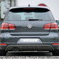 Rieger 00059541 VW Mk6 Golf GTD Rear Diffuser for Original Twin Tailpipe Left -  Matte Black