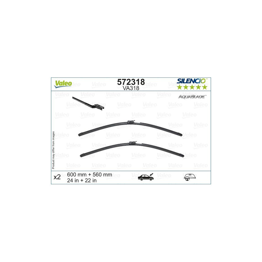 Valeo 572318 Wiper Blade Suitable For Mercedes-Benz S-Class | Duco Car Parts UK Car Parts
