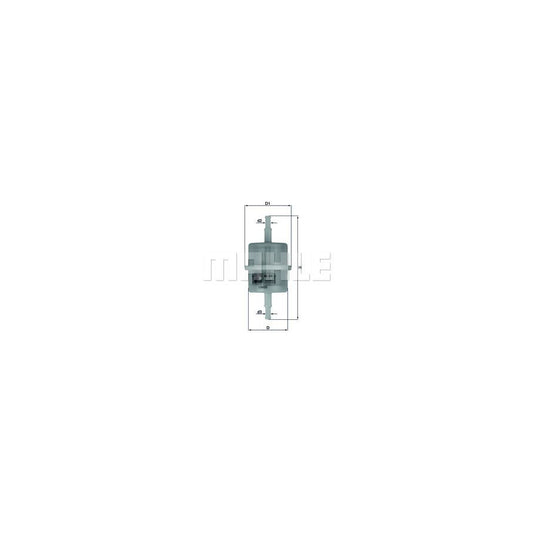 MAHLE ORIGINAL KL 63 Fuel filter In-Line Filter