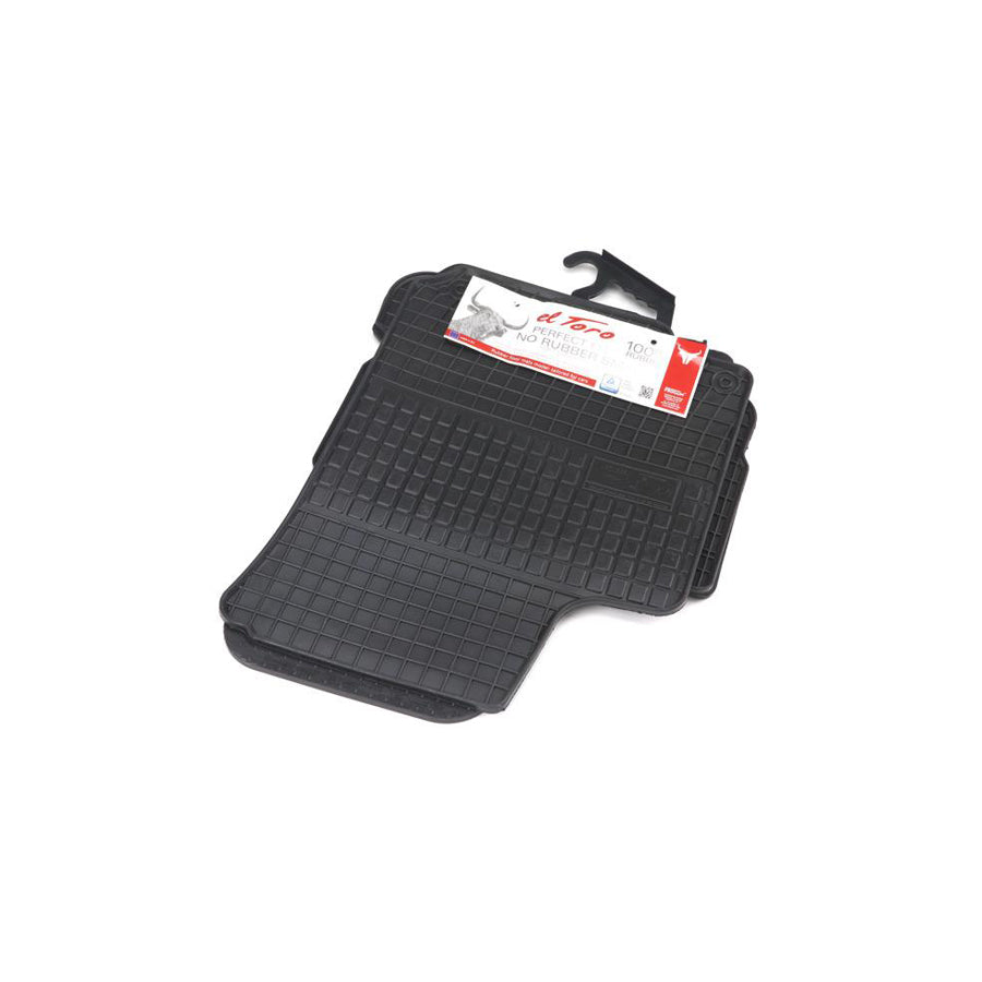 FROGUM Tailored 0012 Floor mat set Elastomer, Front and Rear, Quantity: 4, Black, (LHD)