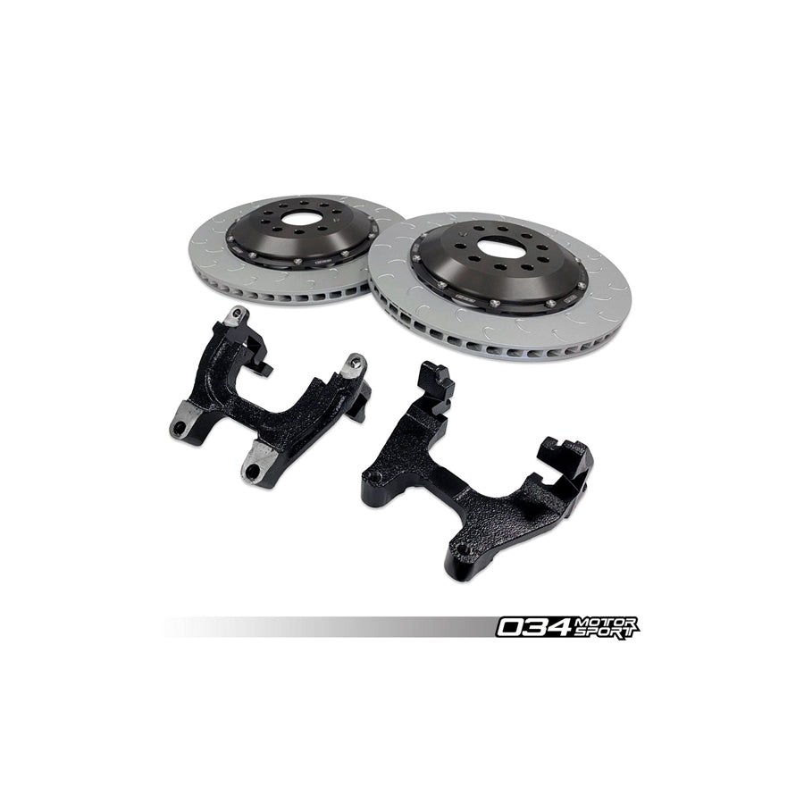 034Motorsport Audi VW MQB 350mm Floating Rear Brake Rotors (Inc. MK7 Golf GTI, MK7 Golf R, 8S TT & 8V S3)