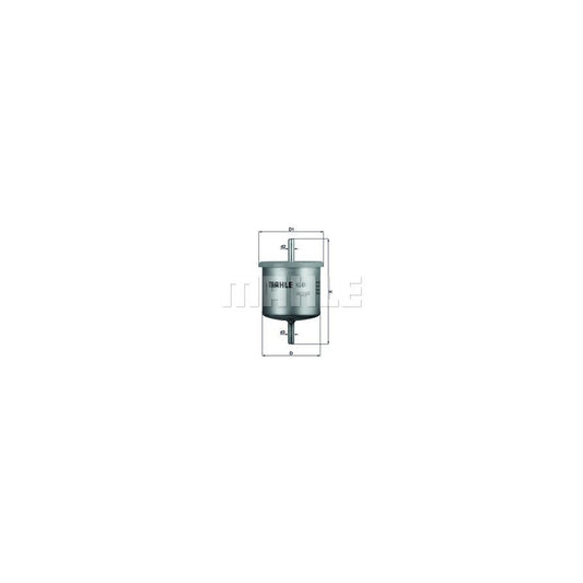 MAHLE ORIGINAL KL 61 Fuel filter In-Line Filter