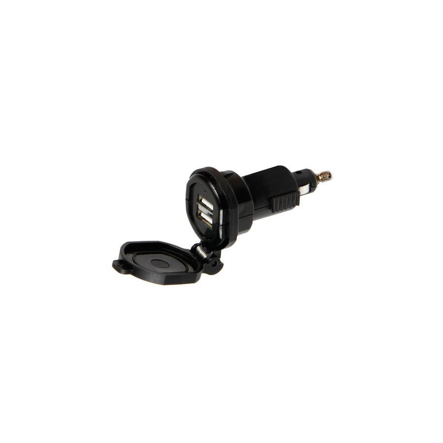 LAMPA Din-Tech 38882 In-car charger 12, 32V, Number of inlets/outlets: 2 USB, with moisture protection
