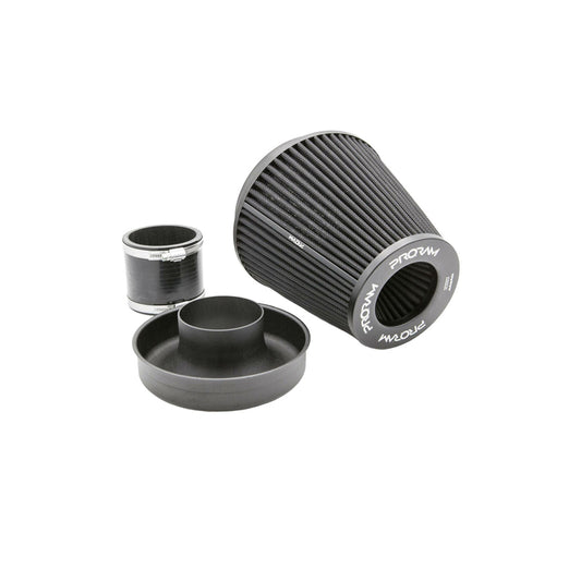 Ramair PRORAM 83mm ID Neck Large Cone Air Filter with Velocity Stack and Coupling