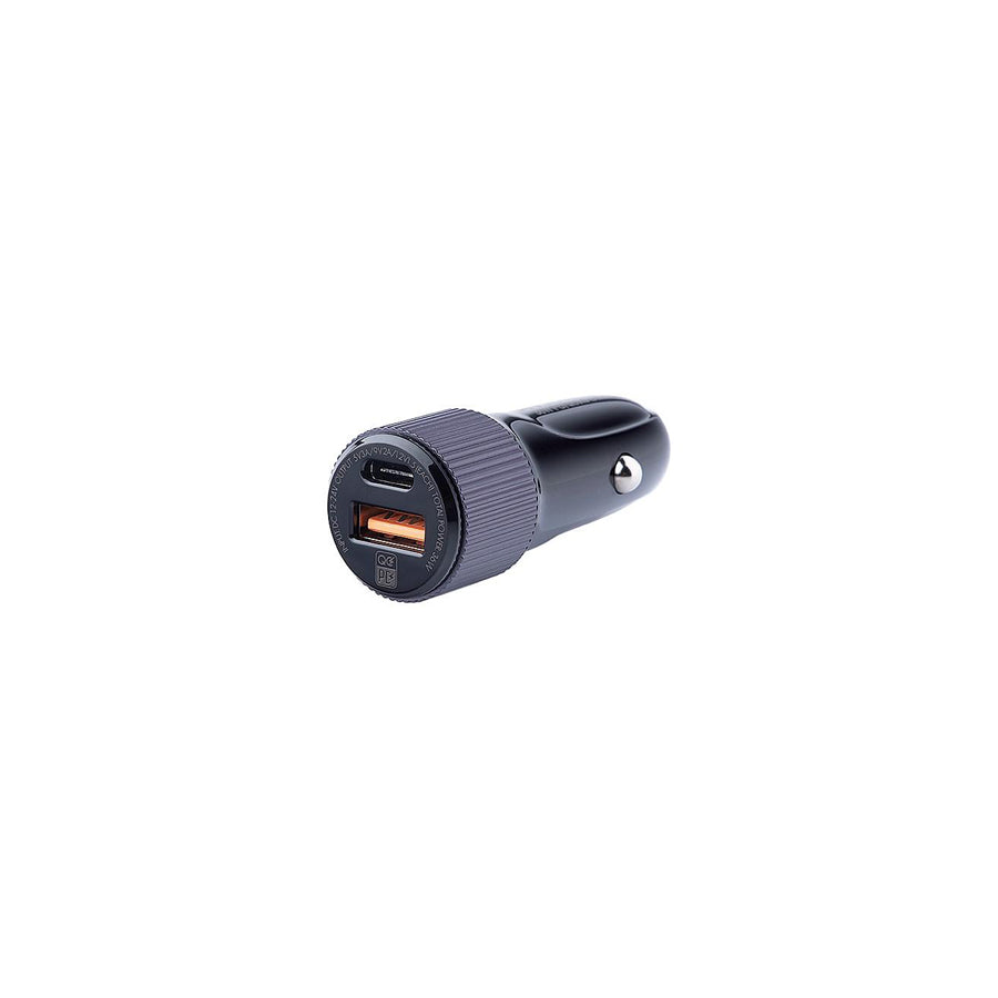 CARMOTION 63015 In-car charger Number of inlets/outlets: 2, USB type-A, USB type-C, Black