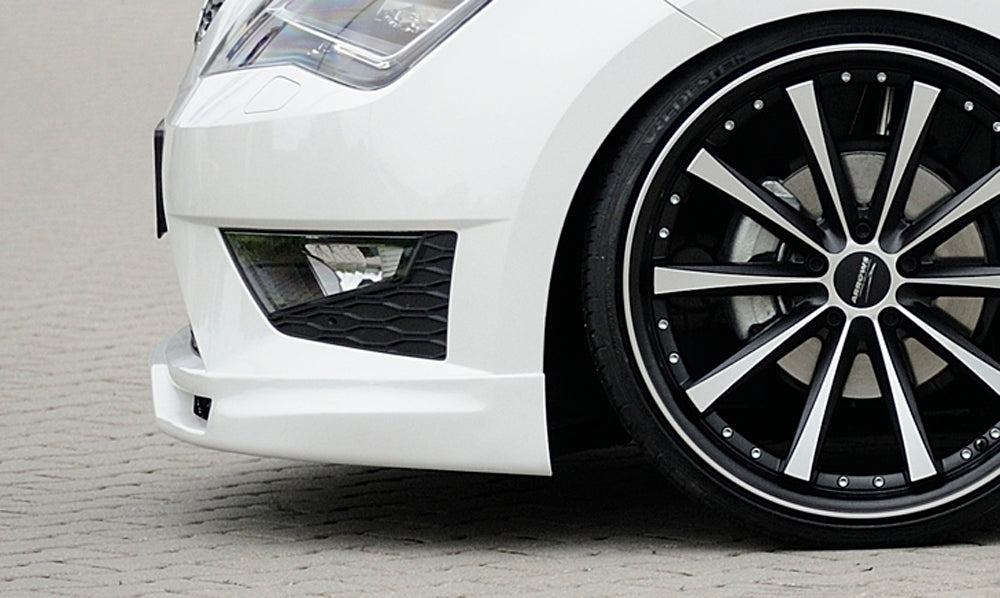 Rieger 00027000 SEAT 5F Front Splitter (Leon FR & Leon Cupra)