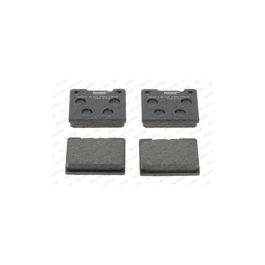 Ferodo Sl Fsl1055 Brake Pad Set For Ford Galaxy Mk1 Wgr Mpv Not Prepared For Wear Indicator