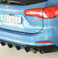 Rieger 00088242 Ford DEH Focus 4 Rear Diffuser for Sport Tailpipe Left & Right (Inc. Focus 4 ST) - Glossy Black