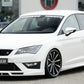 Rieger 00027000 SEAT 5F Front Splitter (Leon FR & Leon Cupra)